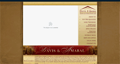 Desktop Screenshot of davisandamaral.com